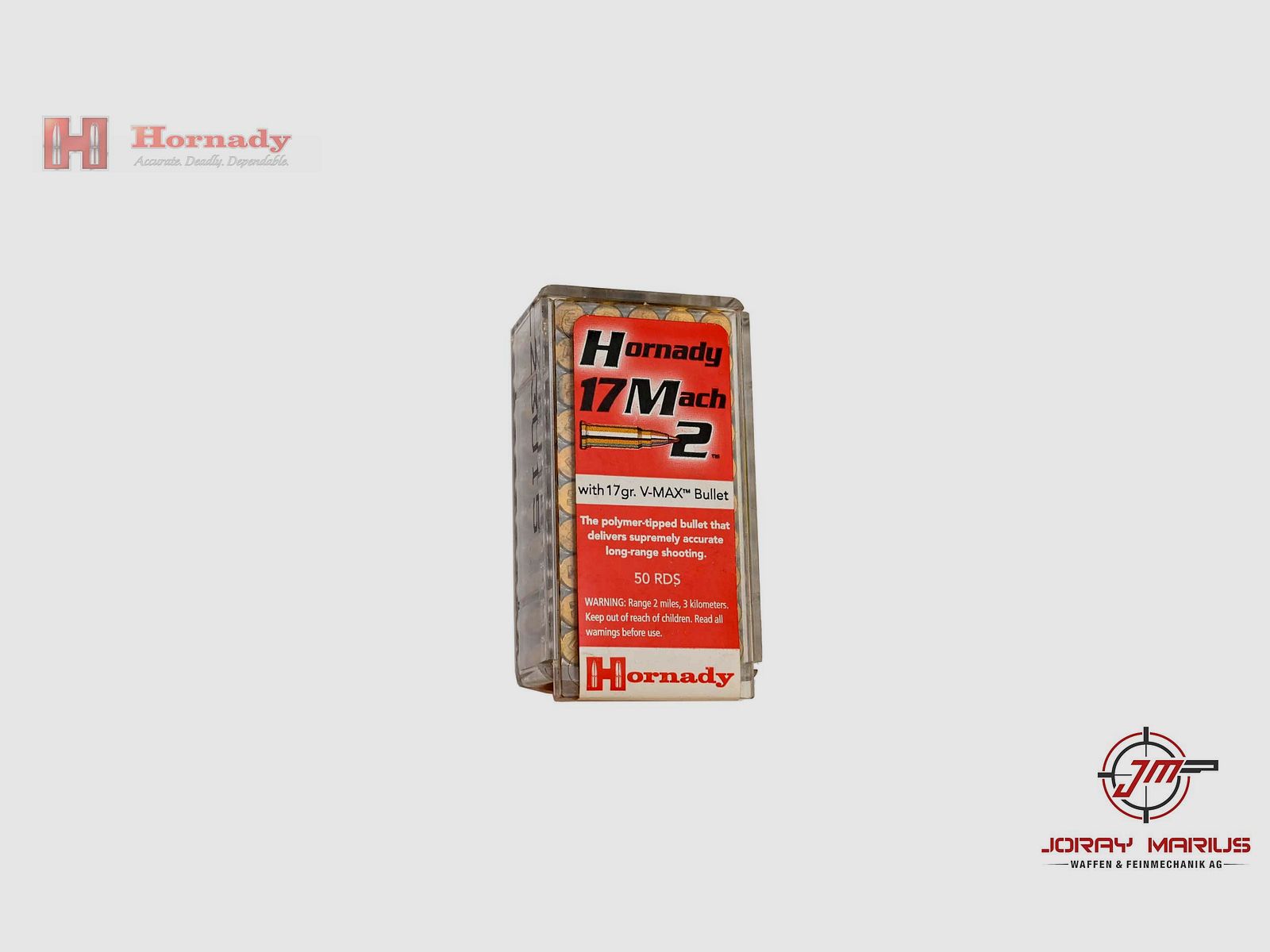 .17 Mach 2 Hornady 17gr V-Max