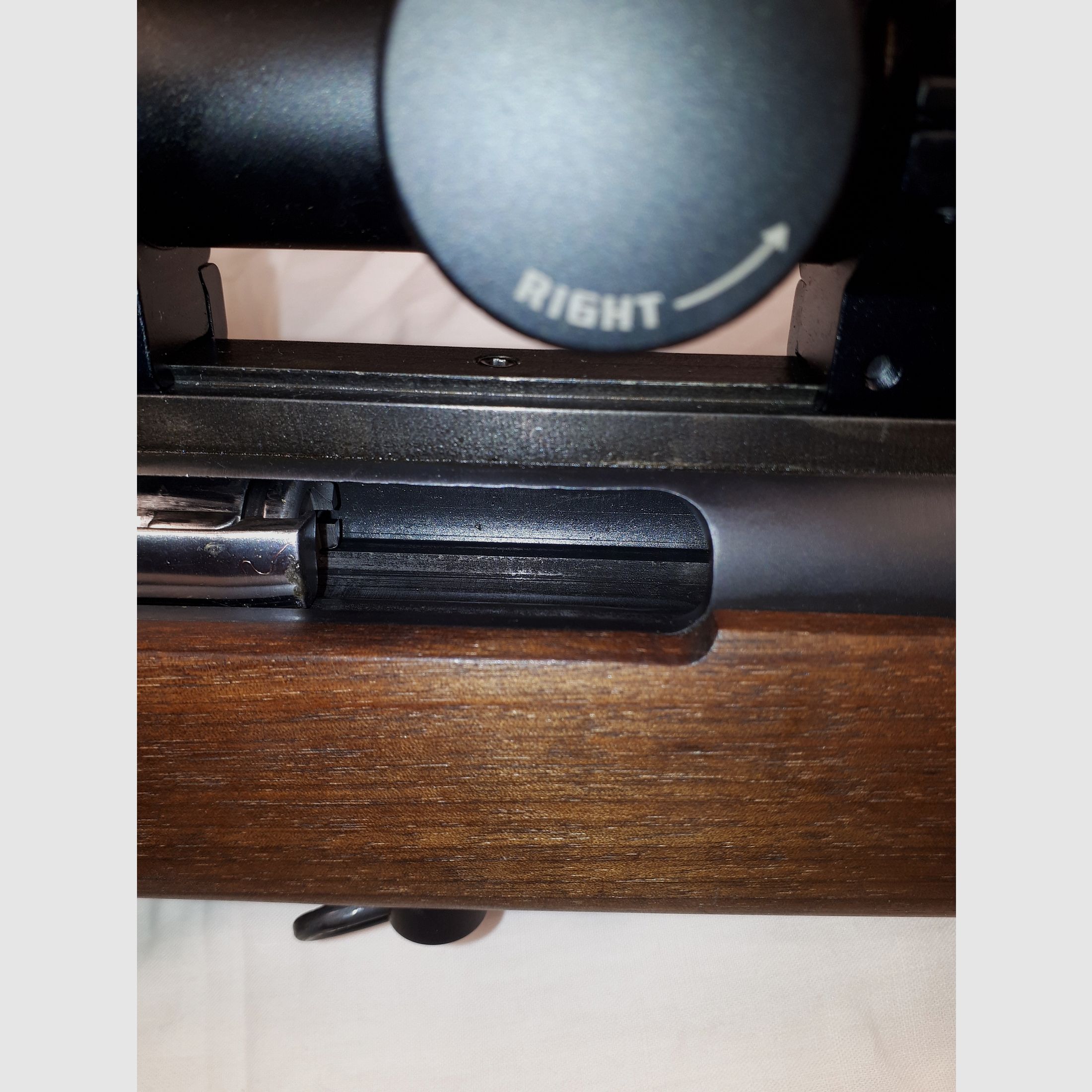 Musgrave Field Target Gewehr mit ZF und Diopter.