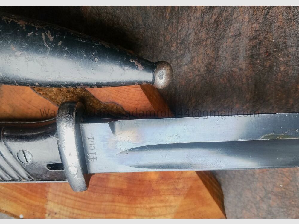 Bayoneta M84/K98 K. 98k Código 41cof (Eickhorn /Solingen?)