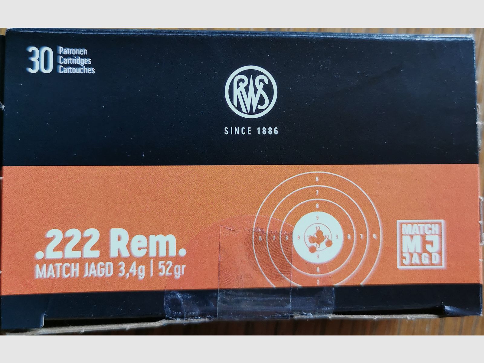 RWS cases, cal. .222