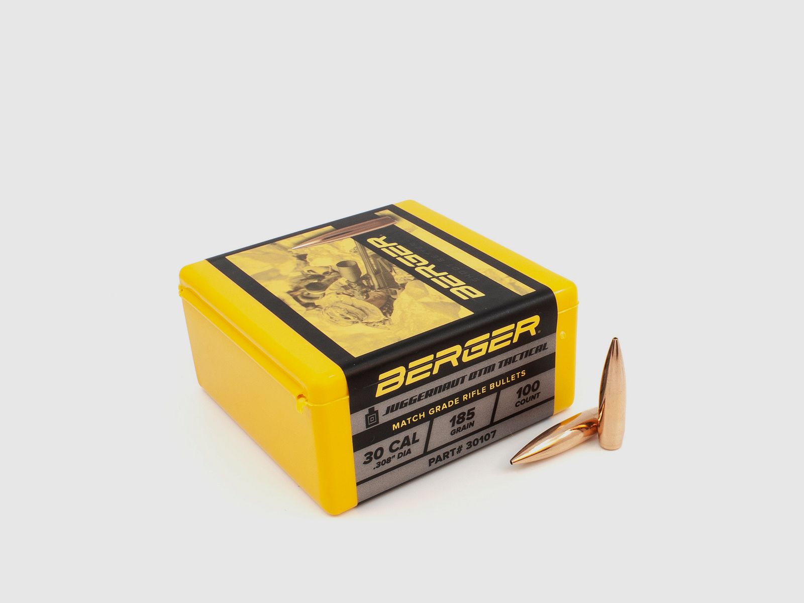 Berger Geschoss .30 Juggernaut OTM Tactical 185GR 100 Stück