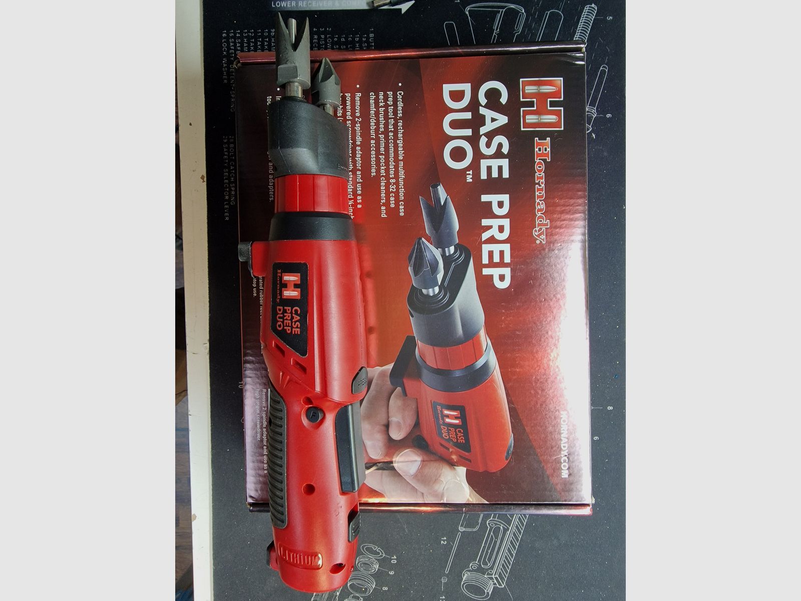 Lyman Case Trim Express & Hornady Case Prep Duo - Strumento multifunzione per la lavorazione delle cartucce - Come nuovo e poco utilizzato!