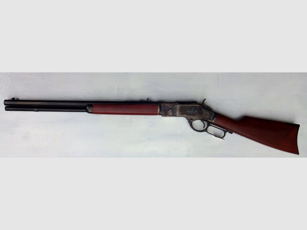 UBERTI ITALY UBERTI Type Winchester 1873 Short Rifle octagonal barrel 20, image 5 of 8