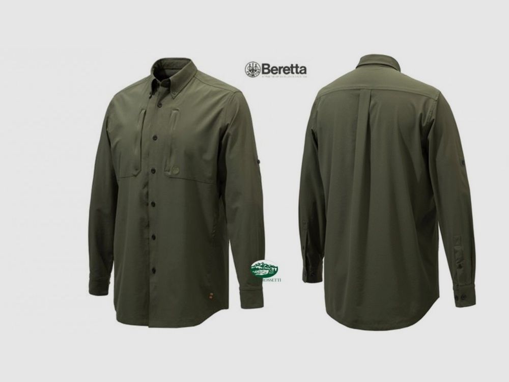 BERETTA Groene Overhemd LU901