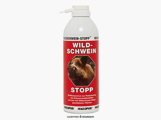 Hagopur Wildschweinstopp / 400ml / rot