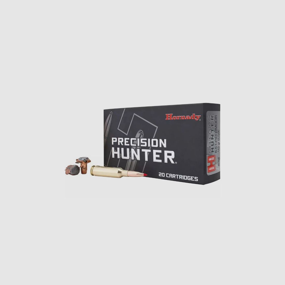 Hornady Precision Hunter ELD-X Kal. 6,5 Creedmoor - 9,3g / 143gr