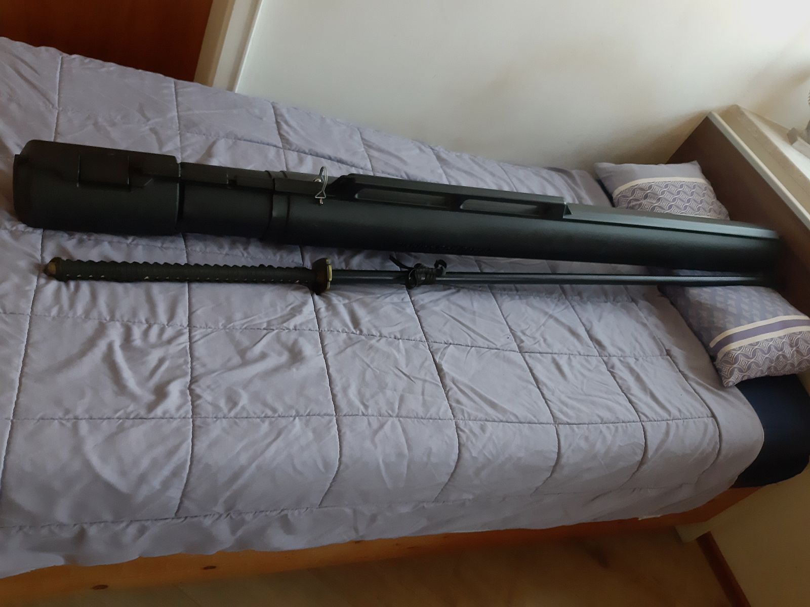  1 NODACHI / ODACHI  Épée Samurai NEU  + 1 Étui de transport rigide ,                 S COMBINAISON SPÉCIALE TOP