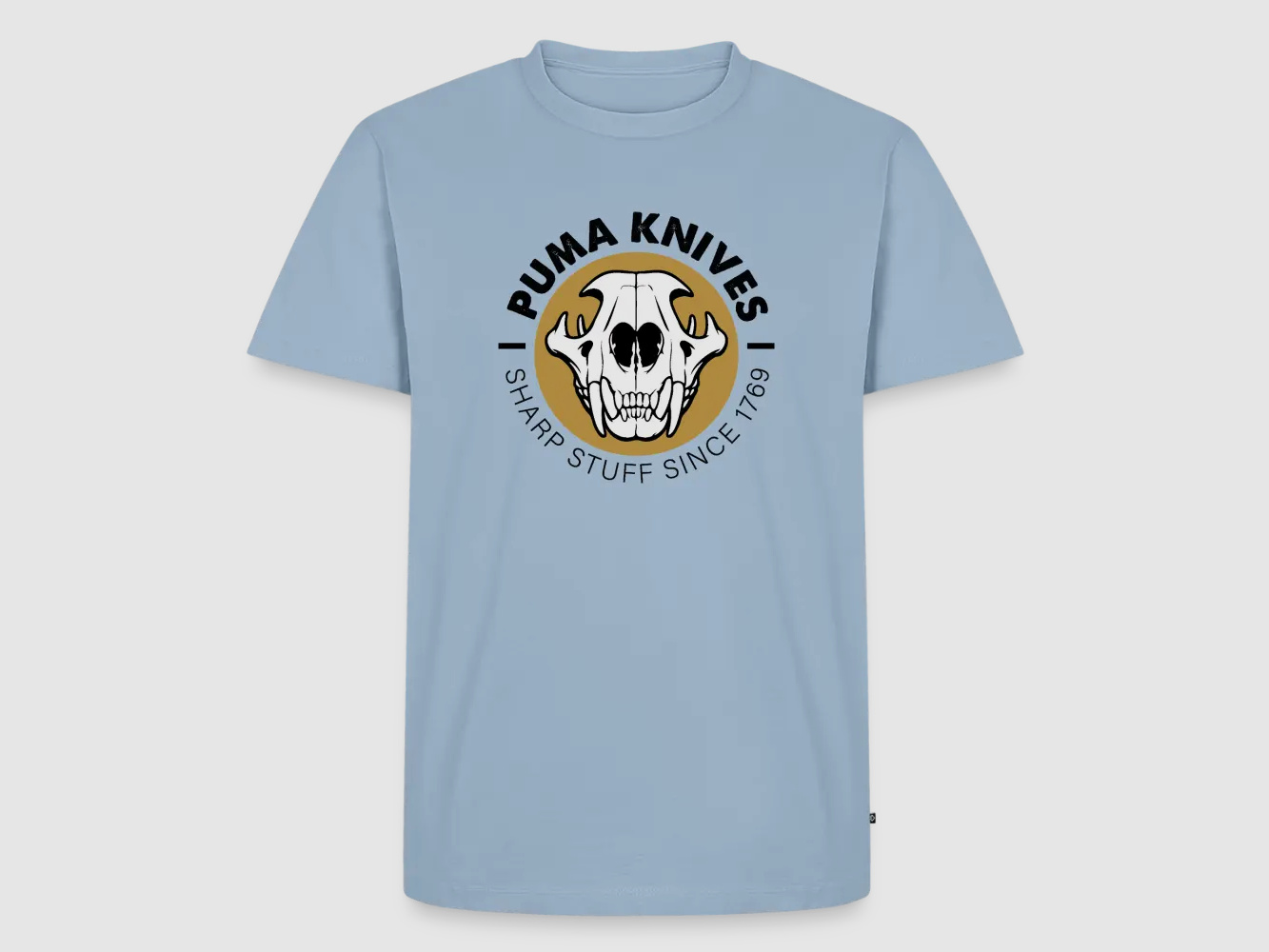 PUMA Men’s Premium T-Shirt "Skull Frontal Sharp Stuff"