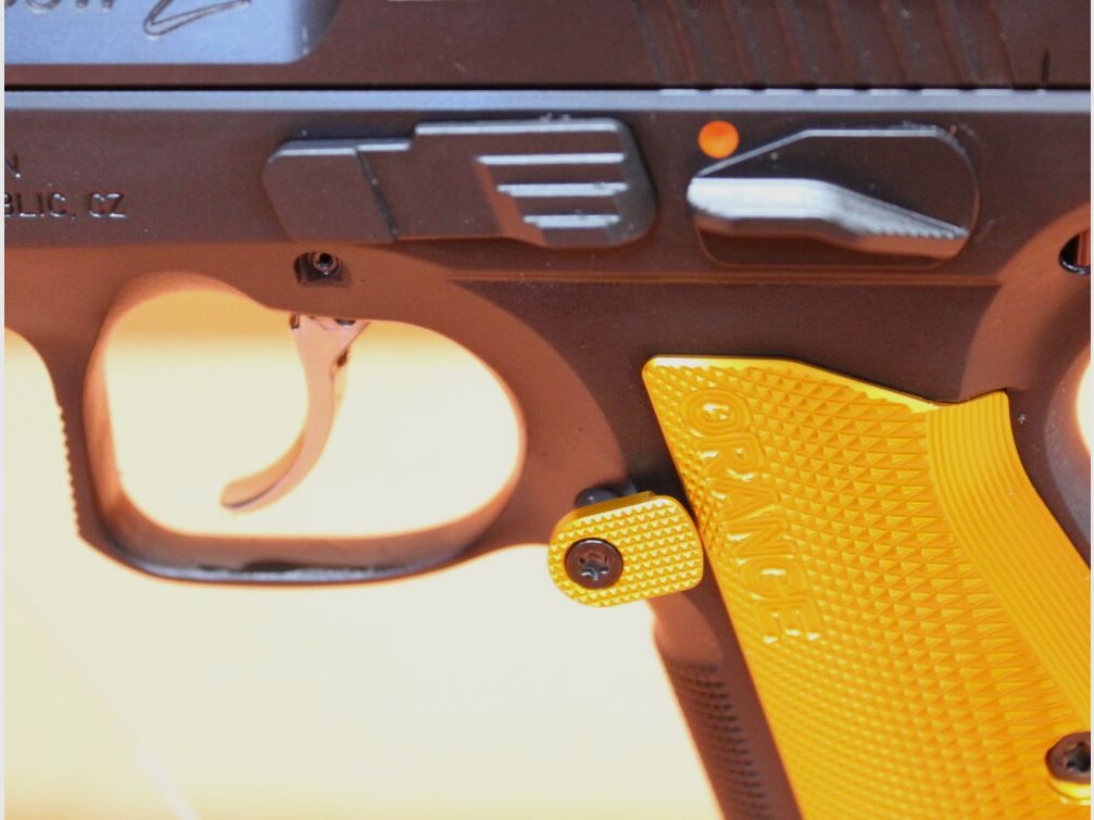 CZUB Ha.Pistol 9mm Luger CZUB CZ SHADOW2 Orange OR Optics Ready 119mm barrel/ for Red Dot Sight CZ75