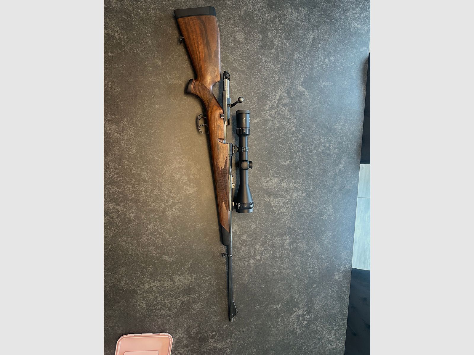 Mauser 66 in 8x68s mit m13x1 Mündungsgewinde und Meopta Meostar r2 2,5-15x56 Zielfernrohr