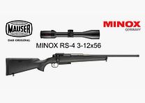 Blaser Group GmbH MAUSER 25 EXTREME Repetidor de tracción recta .308 Win. + MINOX RS-4 3-12x56