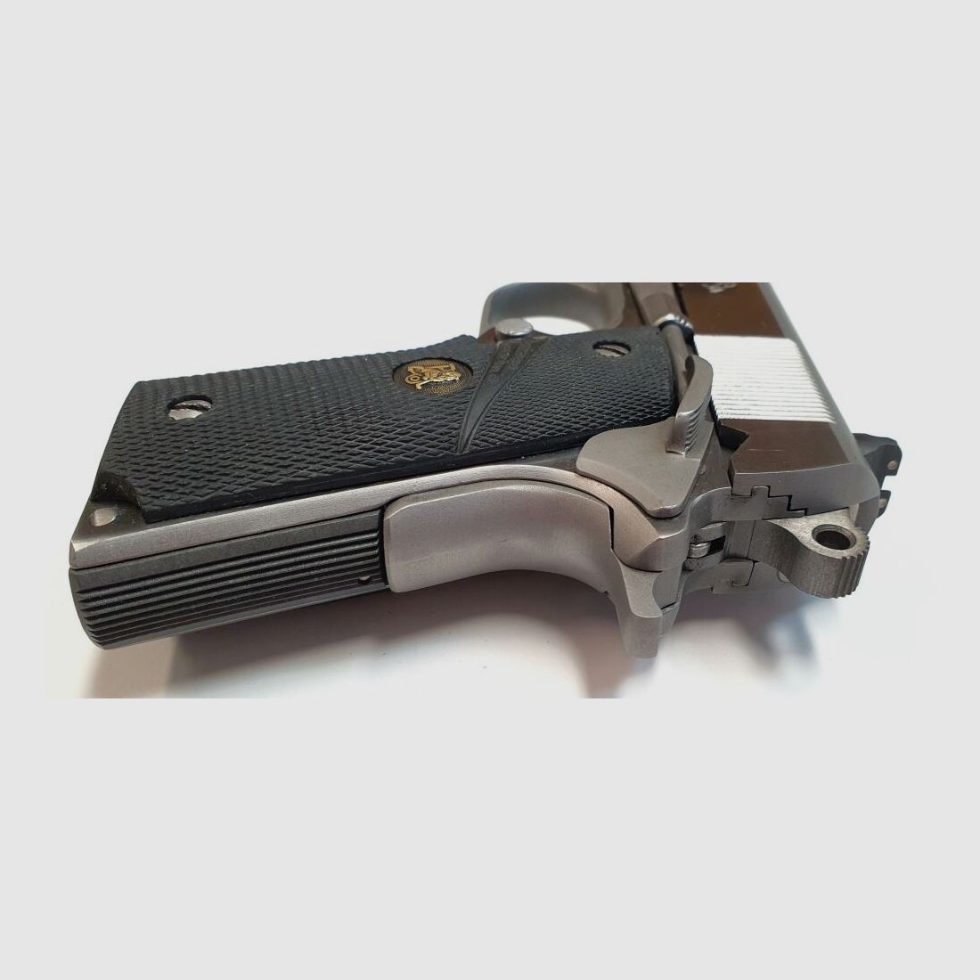 Colt Sehr Selten! Kompakte Pistole US Colt 1911 MK IV Series Officers ACP Stainless