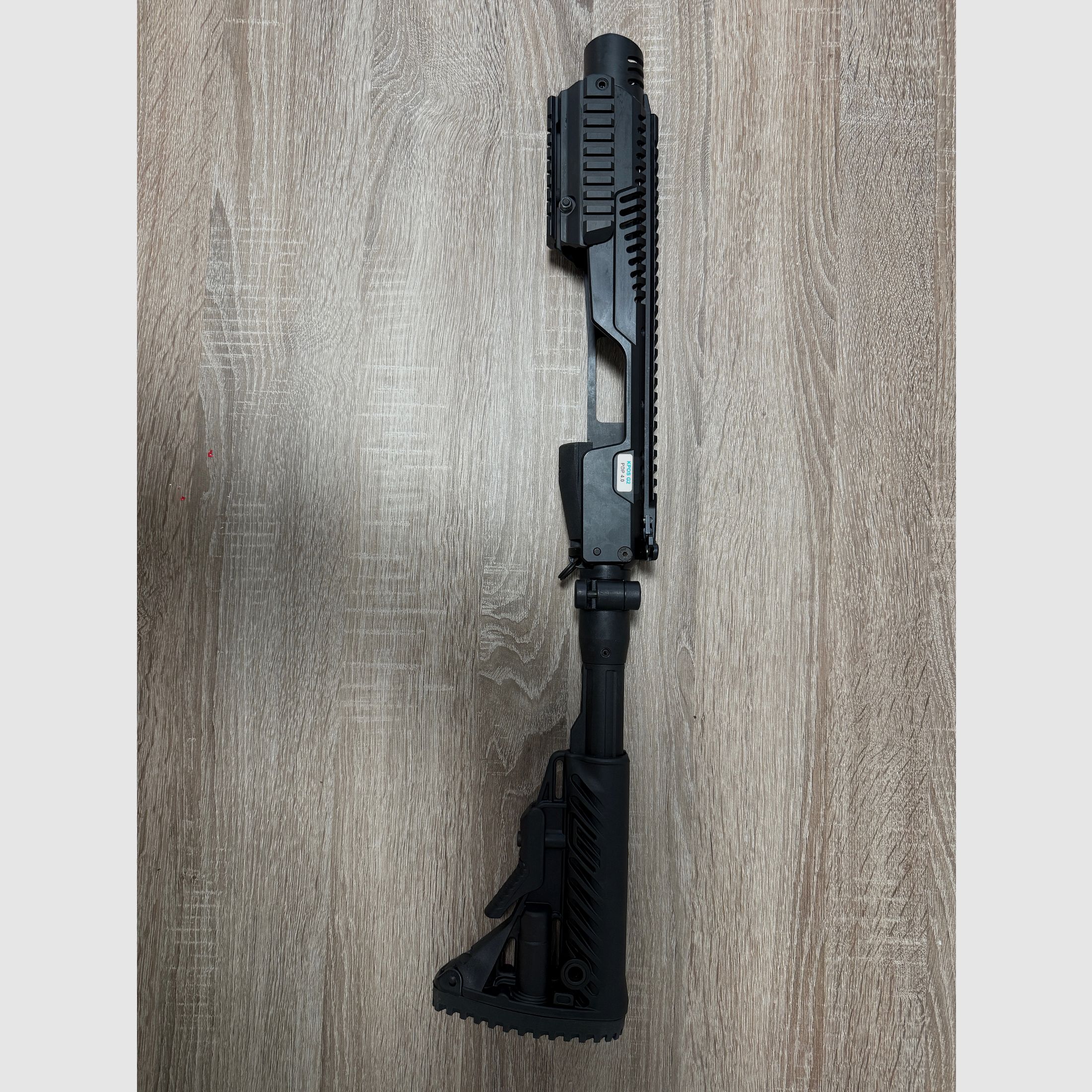 Assault stock FAB Defense KPOS G2 Walther PDP 4 inch barrel