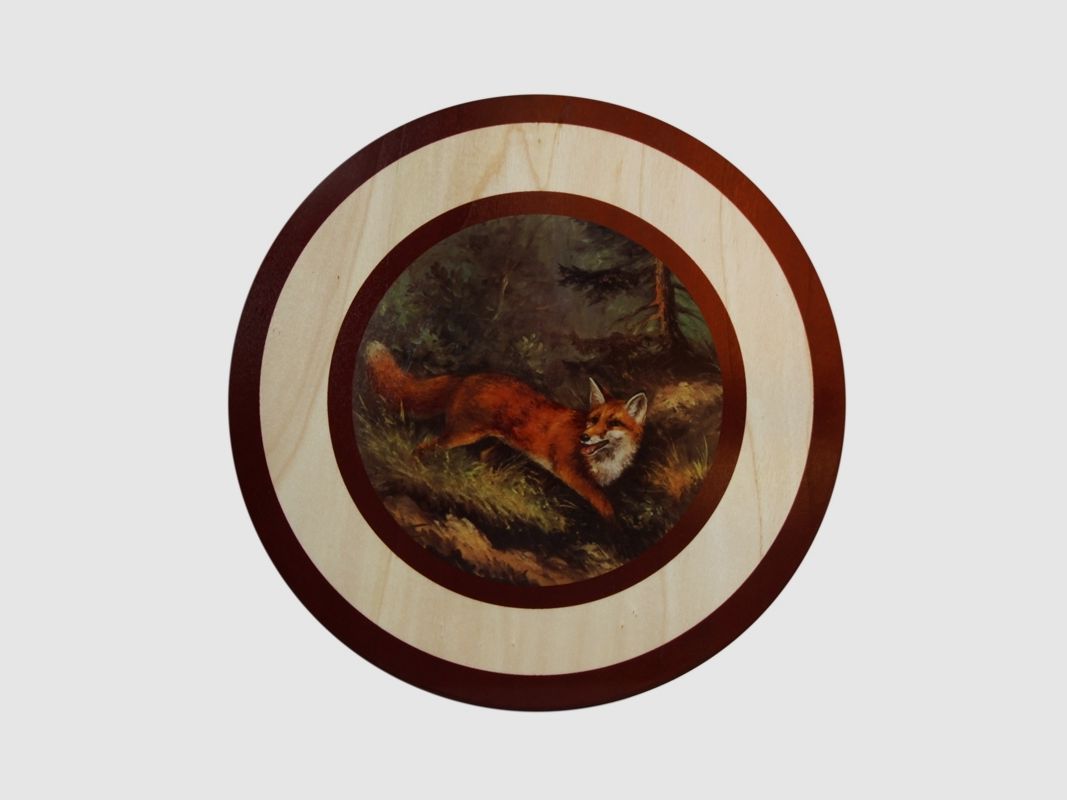 Sperrholzscheibe 35cm AKAH Fuchs