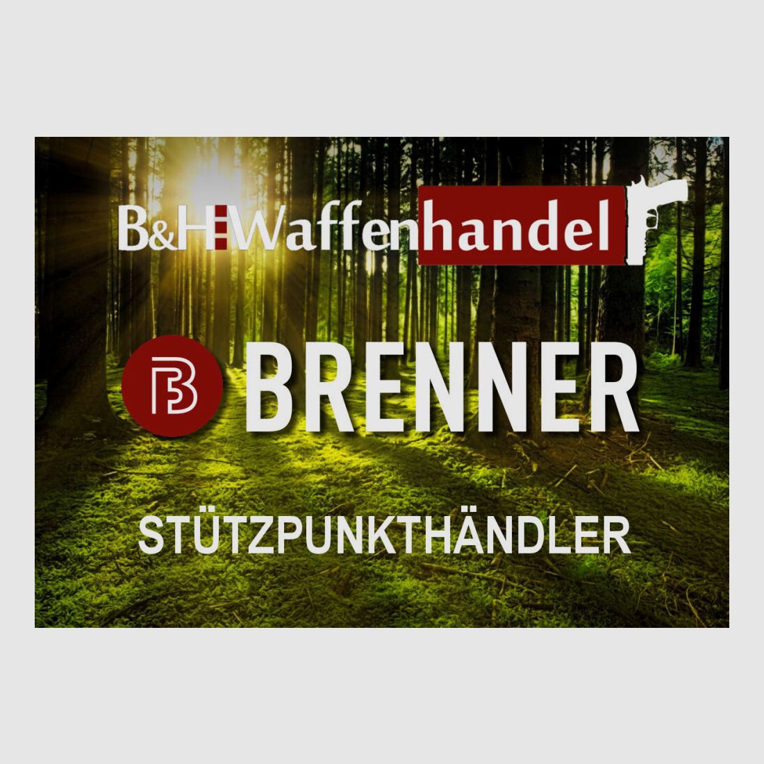 Brenner BR20 L.E. Holzschaft mit verstellbarem Schaftrücken LL 47cm