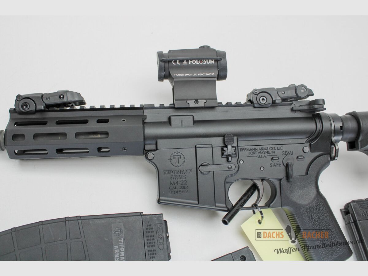 Pistole Tippman Arms M4-22 Elite Pistol Kal. .22lfB mit Holosun, Bild 3 von 6
