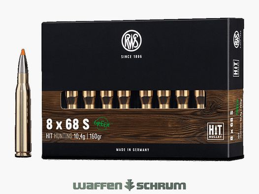 RWS HIT 10,4g - 160gr 8x68S