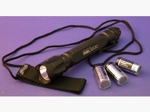 Walther RBL1200 Tactical LUXEON LED linterna de alto rendimiento 220 lúmenes