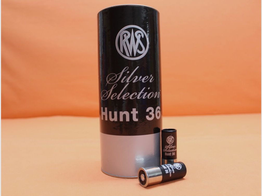 RWS Patrone 12/70 RWS 36g 3,0mm/ Nr.5 (2318319) VE 25 Patronen (Silver Selection Hunt) Promotion-Dose