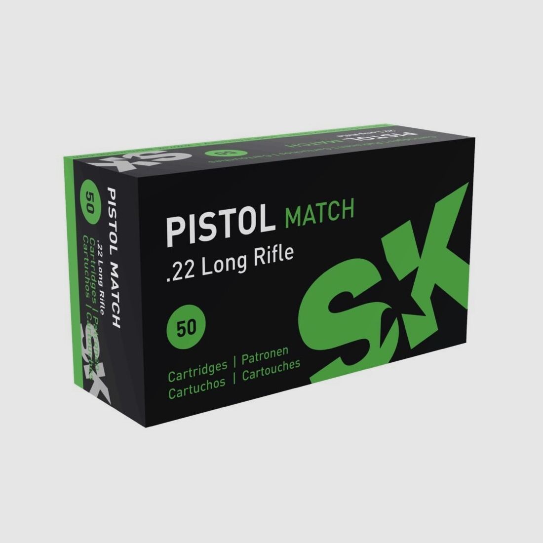 SK Nammo Schönebeck Pistol Match LRN 40grs 50St .22lr