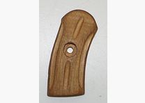 Bern Armory Used right wooden grip panel for Swiss service revolver 1882