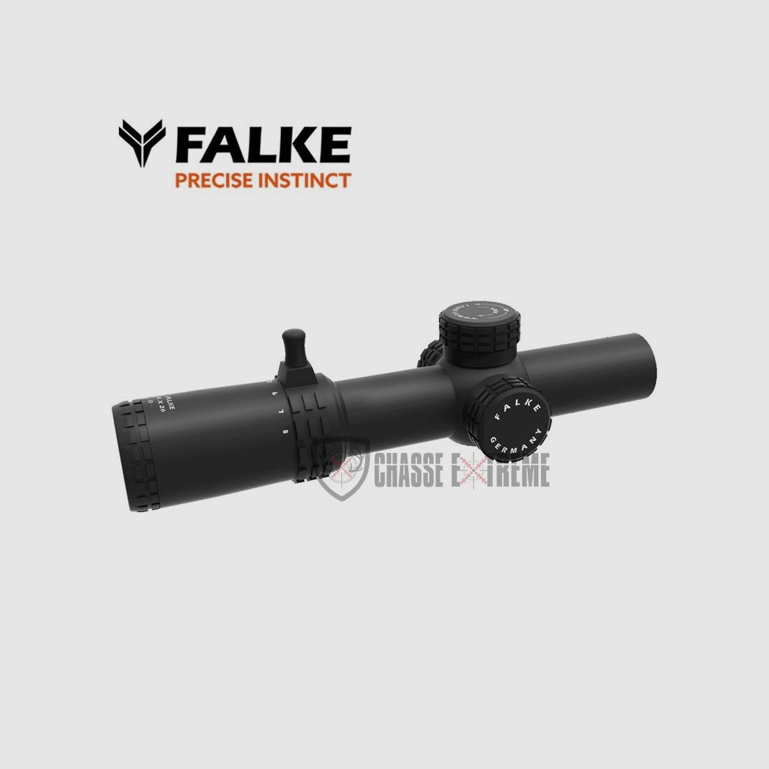 Luneta FALKE Pro Series 1-8 X 26 - MRAD, zdjęcie 1 z 7