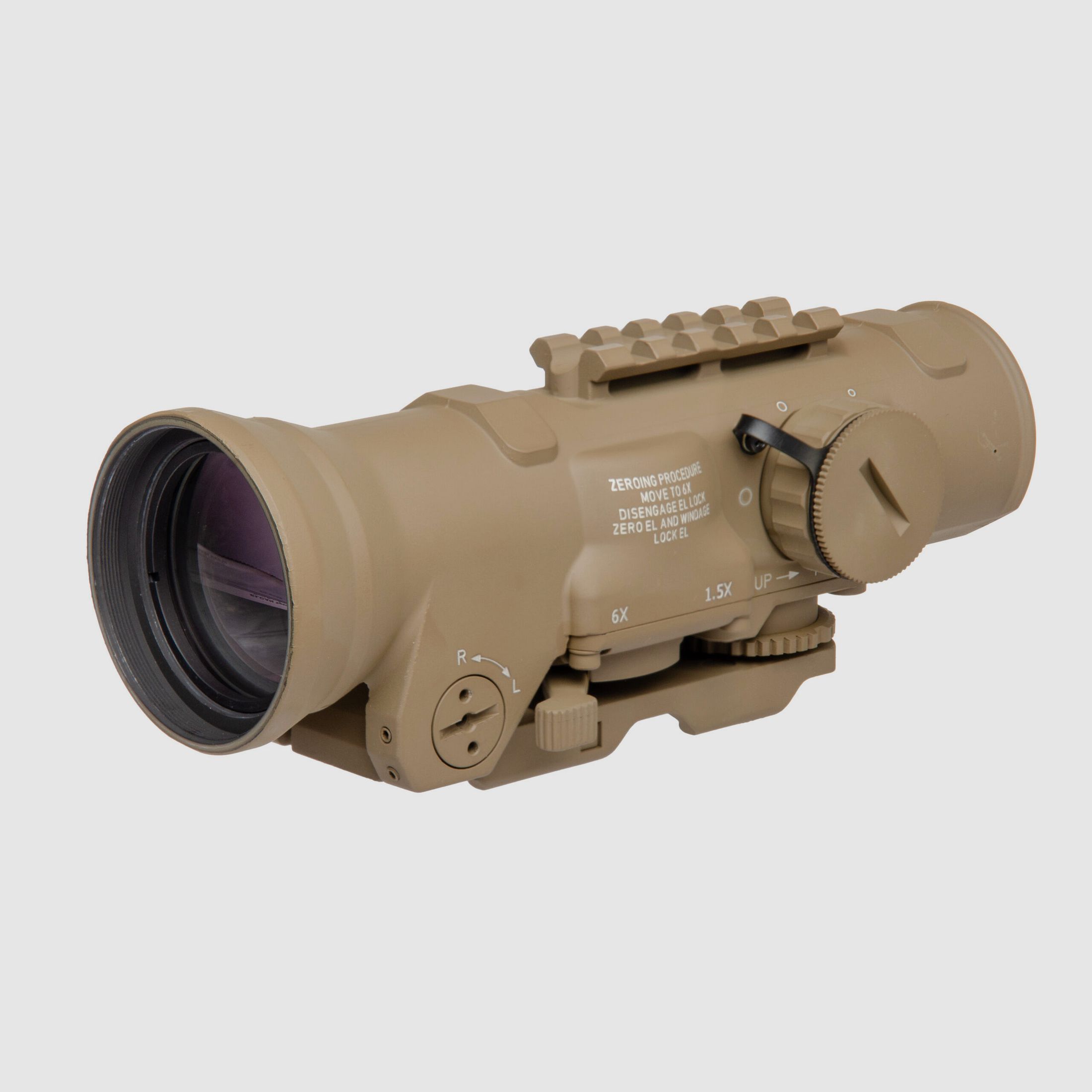 Elcan Zielfernrohr SpecterDR 1.5x/6x FDE – 5.56 NATO, Bild 4 von 5