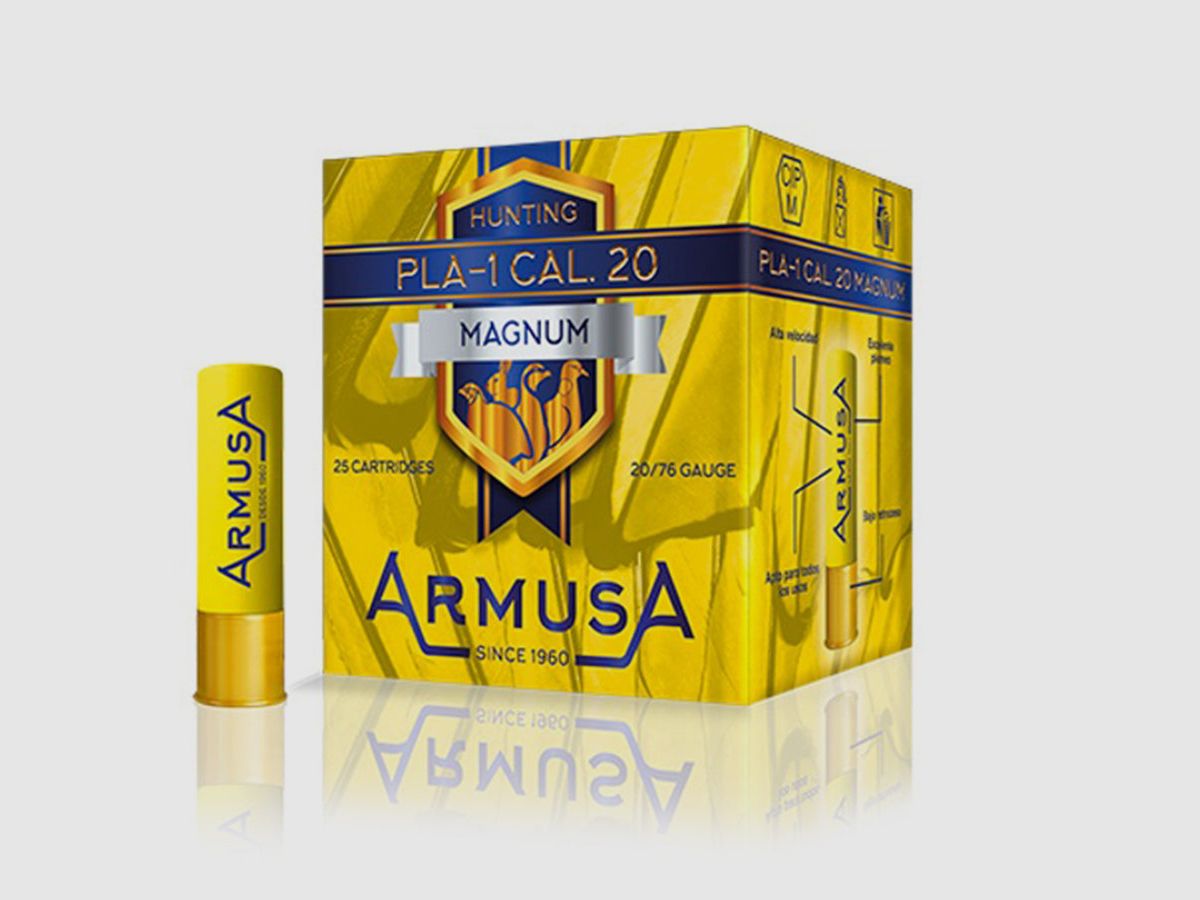 Jagdkartuschen ARMUSA PLA-1 Magnum - Kaliber 20