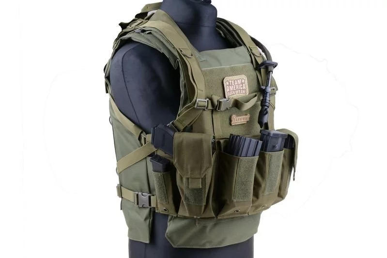 Taktische Weste Personal Body Armor – olivfarben, Bild 14 von 18