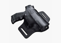 Walther Gürtelholster Leder Pancake, Quick-Defense, für Walther P22 / P22Q