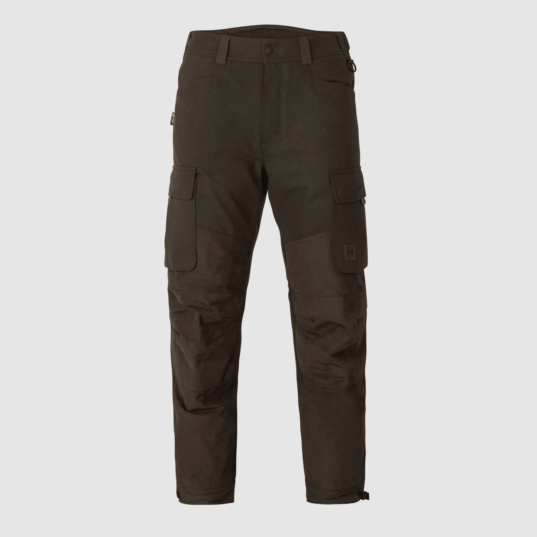 Härkila Kodiak CleverWool HSP Pantaloni isolati Uomo Verde Caccia Scuro/Marrone Ombra 60/32"