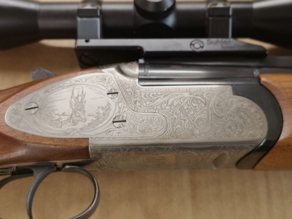 Bock rifle S2000 Luxury 7x65R and 12/70 side lock