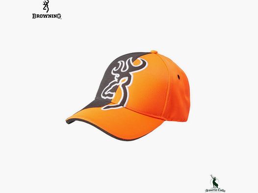 Browning Hut Half Blaze Orange-Schwarz