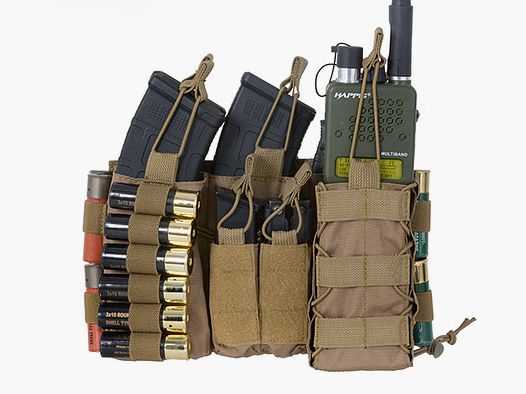 Multi-Mission MOLLE Front-Panel - Coyote [8FIELDS]
