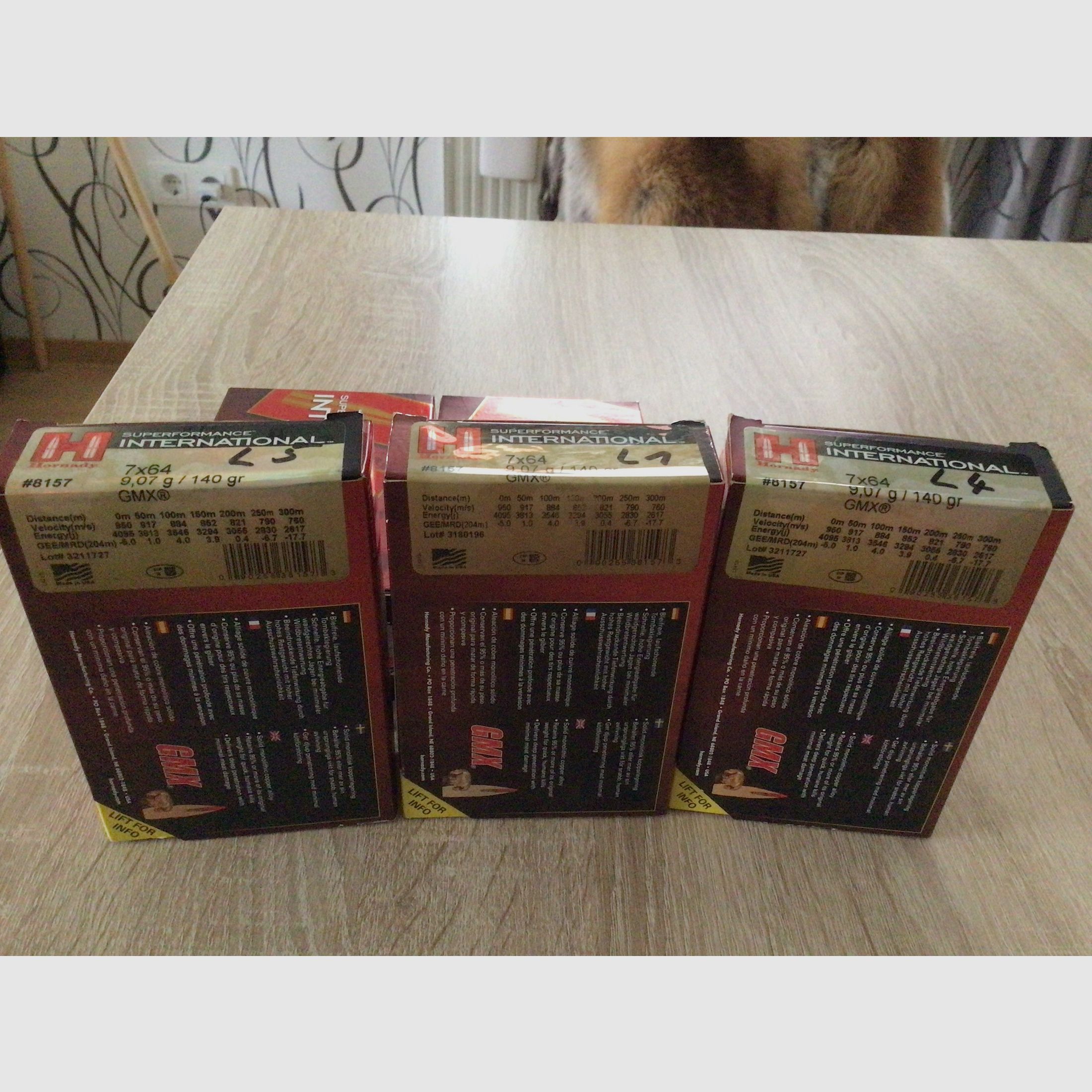 7x64 Hornady Superperformance GMX 140 gr. loodvrij, vergelijkbaar met ECX munitie
