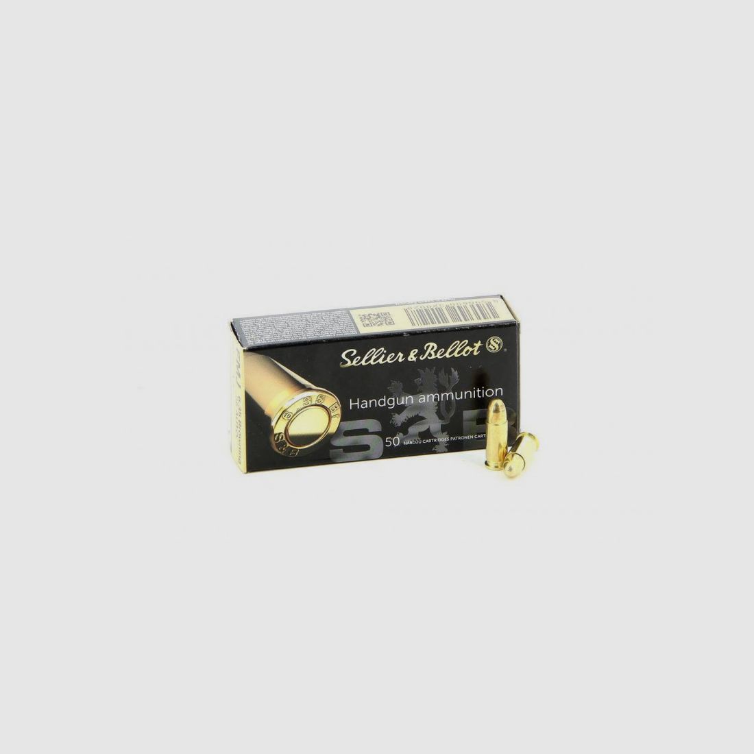 BOITE DE 50 CARTOUCHES SELLIER & BELLOT CAL.6.35 BROWNING FMJ