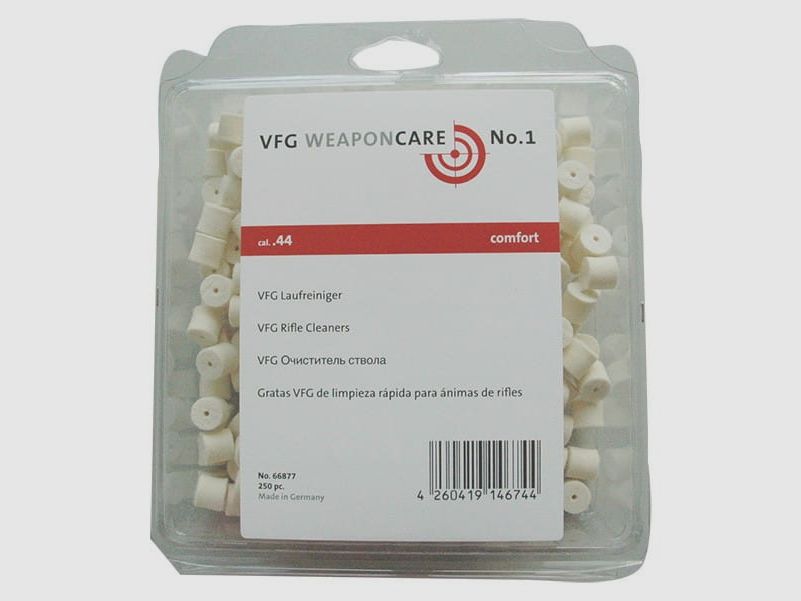 VFG Barrel Cleaner in packs of 250