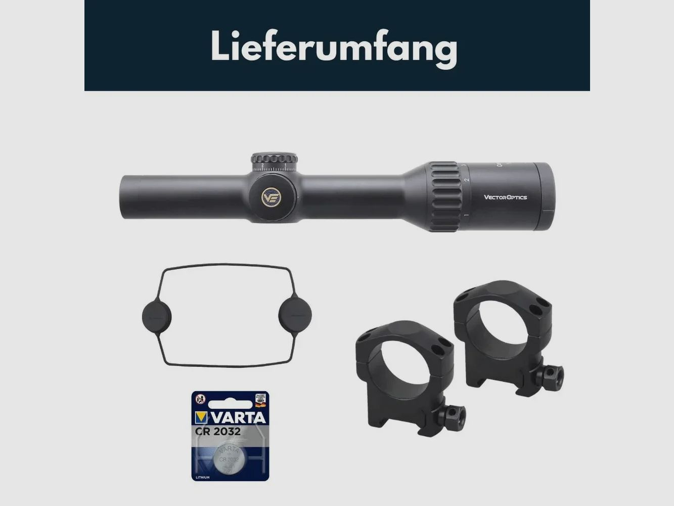 Vector Optics SCOC-T37 Continental x8 1-8x24 ED Tactical