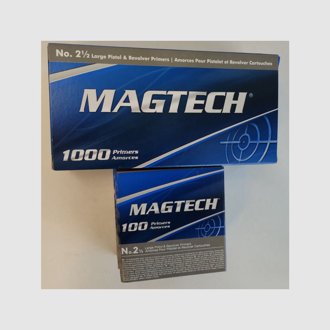 Magtech 2½ Large Pistol LP Zündhütchen - 100Stk. 