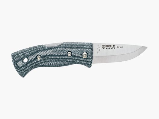 Helle Klappmesser Berget Denim Micarta