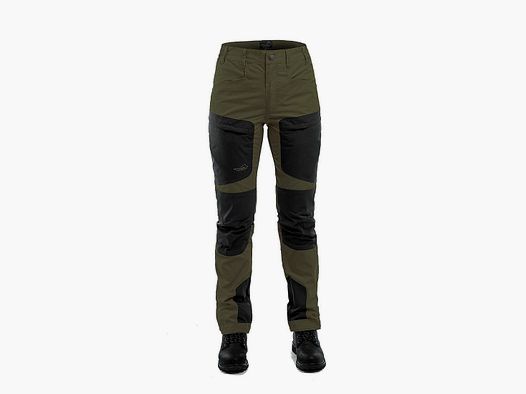 Arrak Outdoor Active Stretch Hose Damen Kurz Olivgrün - 46S