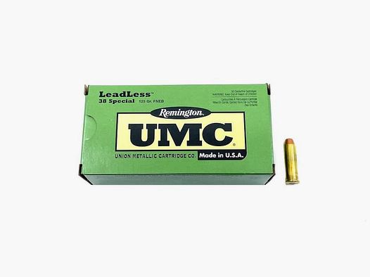 .38 Special Remington UMC, 125grs.