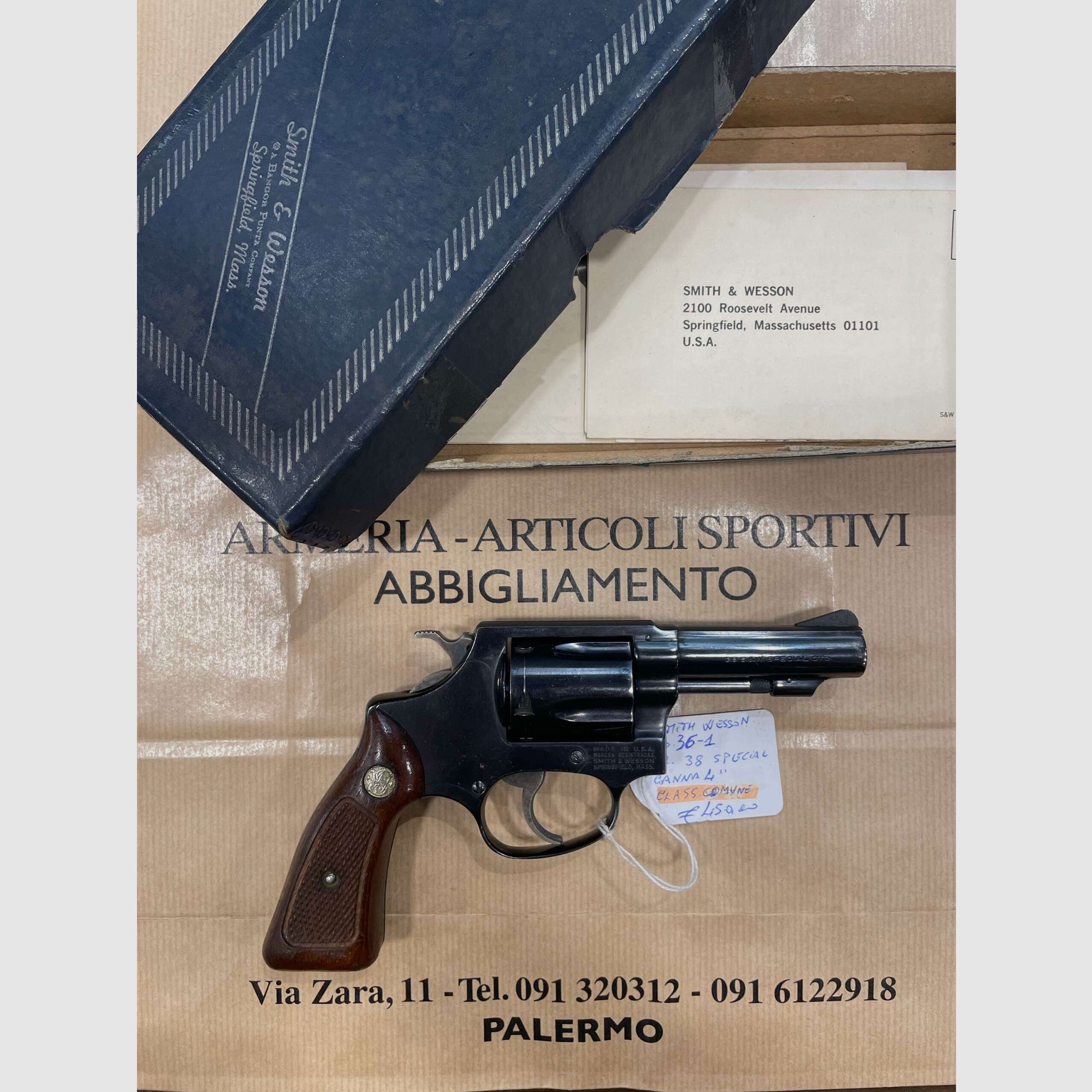 Smith Wesson 36-1, image 2 sur 2