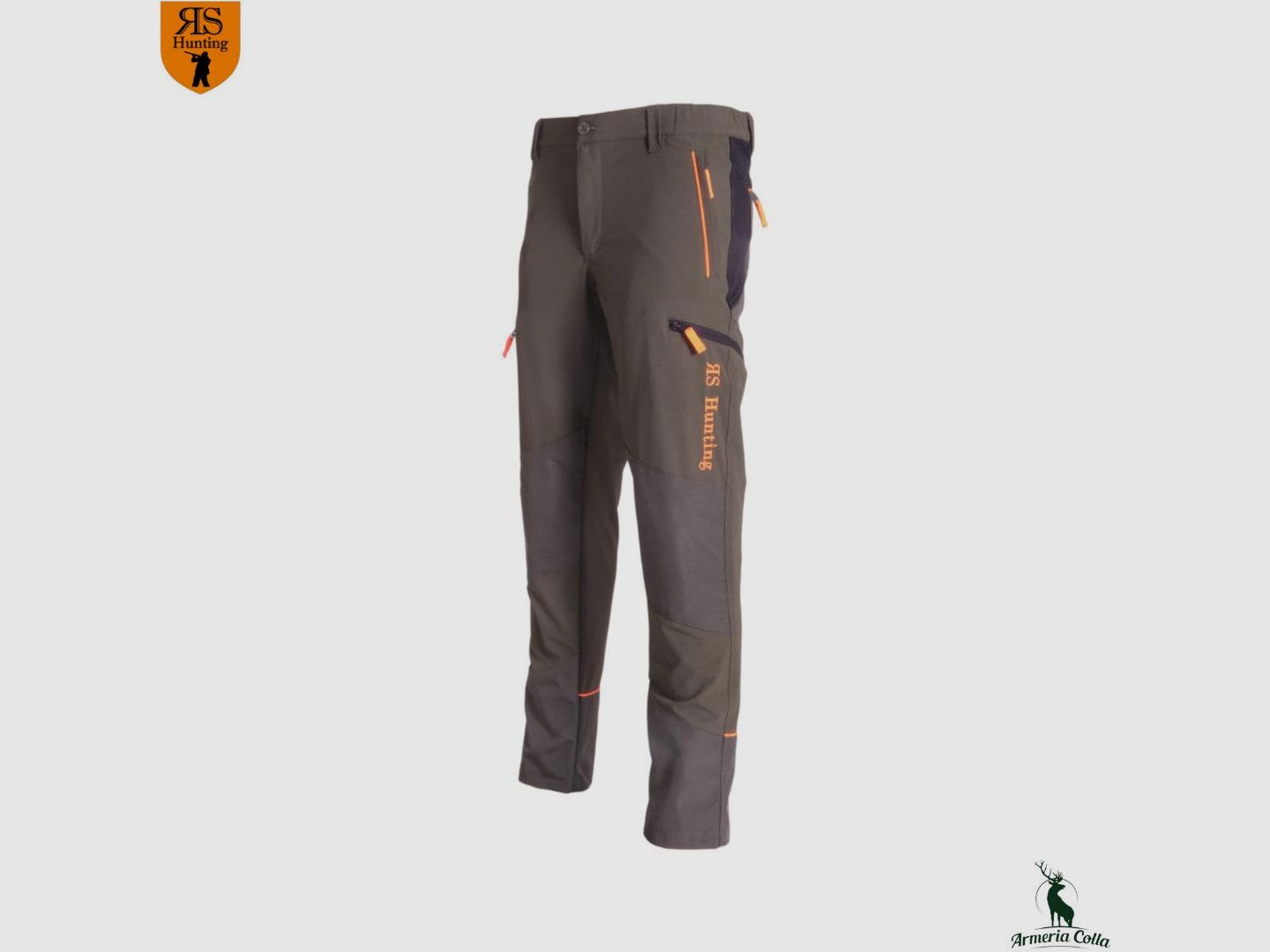 Rs Hunting Broek Art. T108 Kleur Oranje, afbeelding 1 van 3