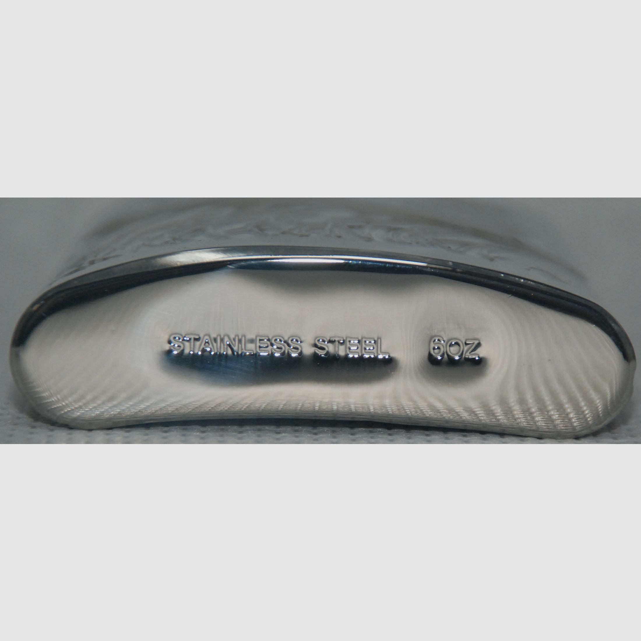 AKAH Trinkflasche/Flachmann aus Edelstahl mit Entenmotiv