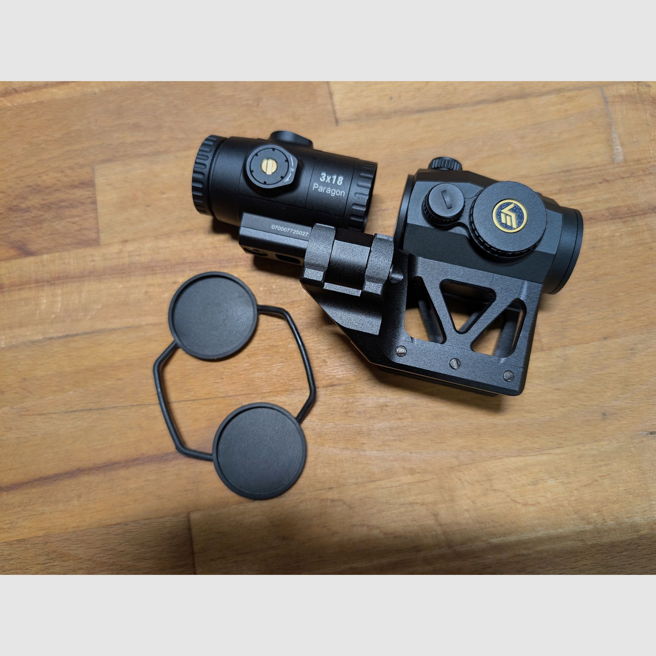 Vector Optics SCRD-46 con SCMF-33 y montaje monolítico XASR-RM02