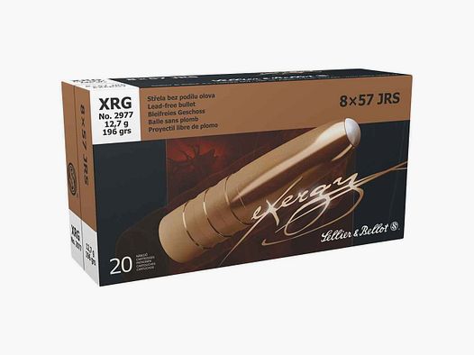 8x57 IRS eXergy bleifrei 12,7g/196grs. Sellier & Bellot