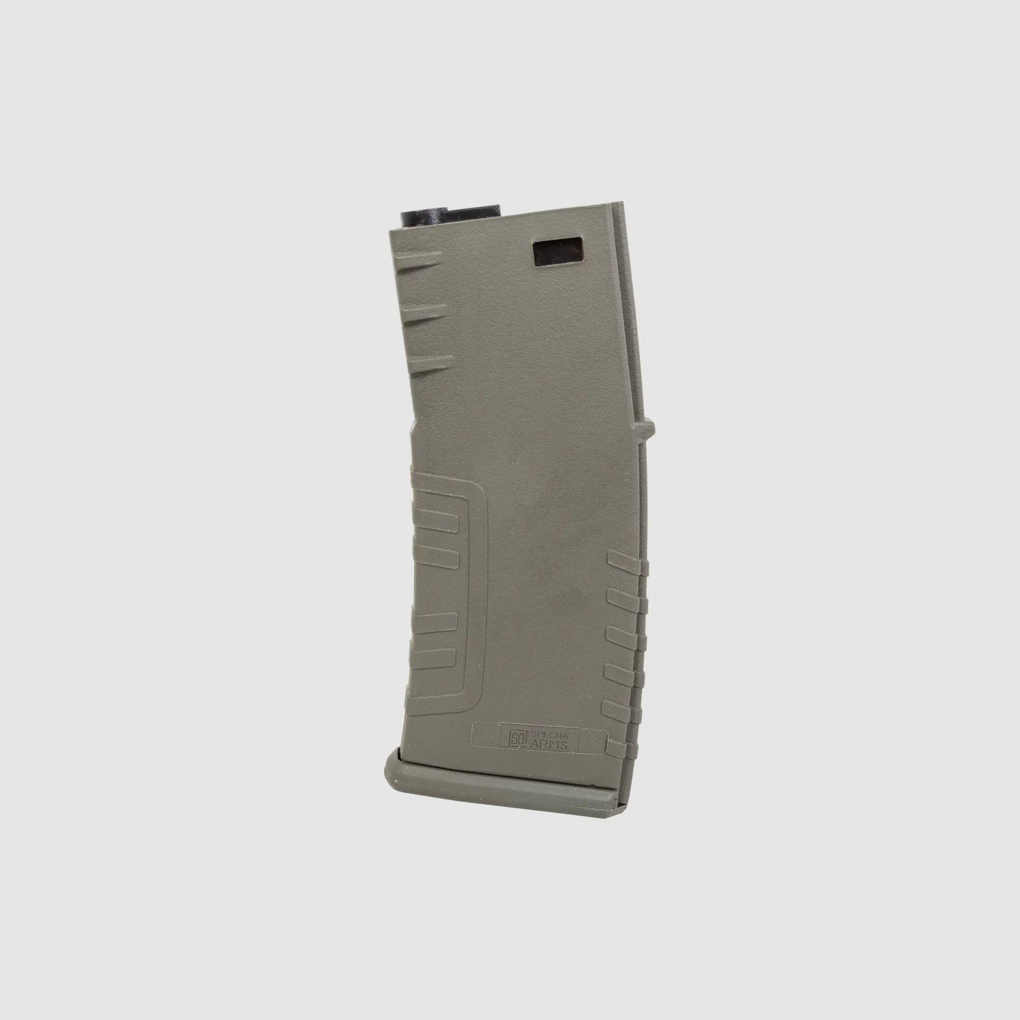 120rds 'H-Mag' AR Midcap Magazin, Polymer, oliv