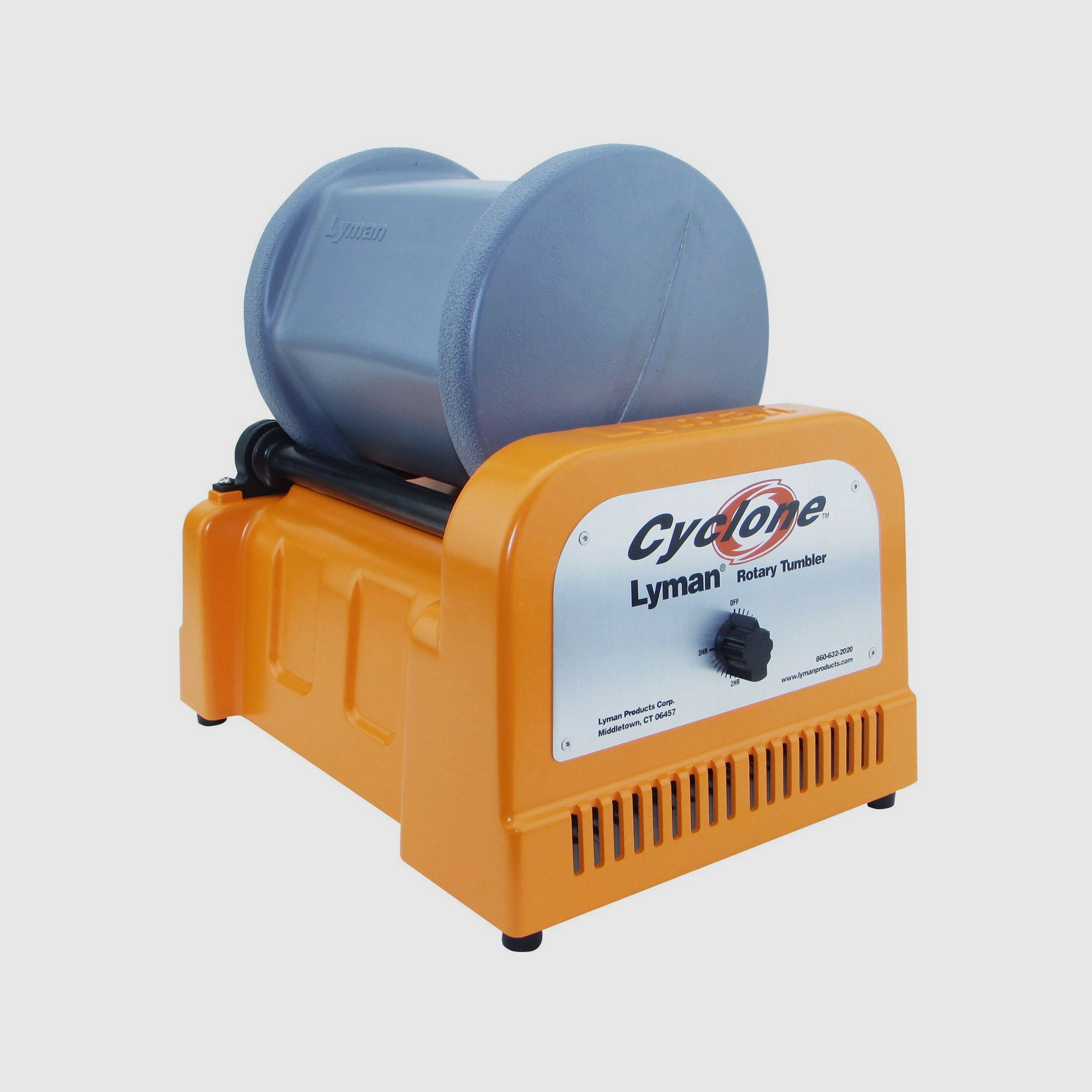 Set Lyman Cyclone Rotary Tumbler con 2 kg di perni in acciaio 230V