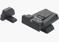 LPA SPR49HK07 Set di Mirini Micrometrici per HK USP – Immagine del Mirino Nera